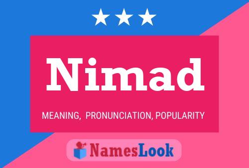 ملصق اسم Nimad