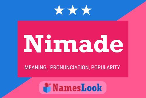 ملصق اسم Nimade