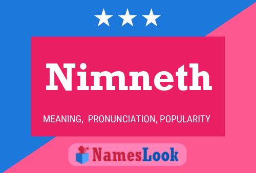 ملصق اسم Nimneth