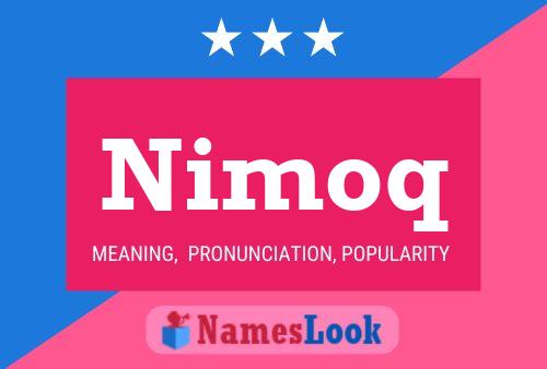 ملصق اسم Nimoq