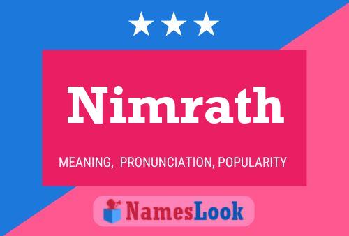 ملصق اسم Nimrath