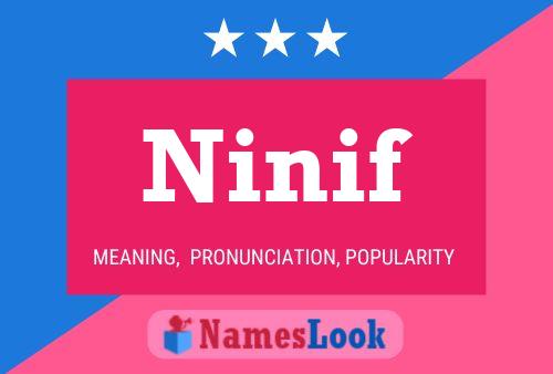 ملصق اسم Ninif