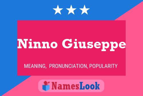 ملصق اسم Ninno Giuseppe