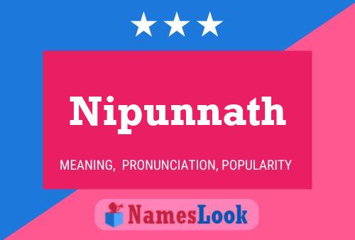 ملصق اسم Nipunnath