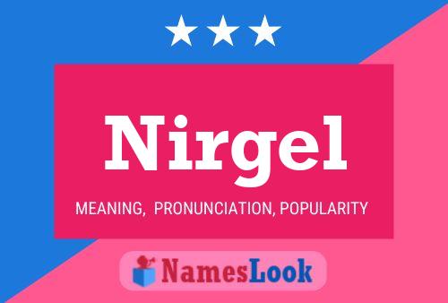 ملصق اسم Nirgel