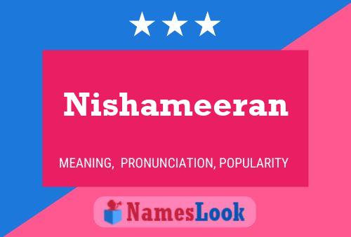 ملصق اسم Nishameeran