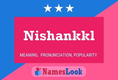 ملصق اسم Nishankkl