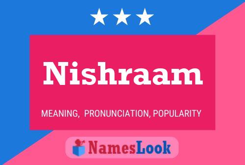 ملصق اسم Nishraam