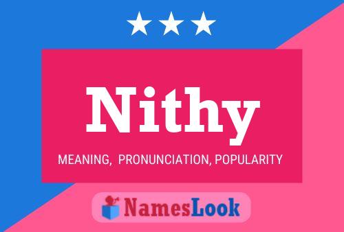 ملصق اسم Nithy