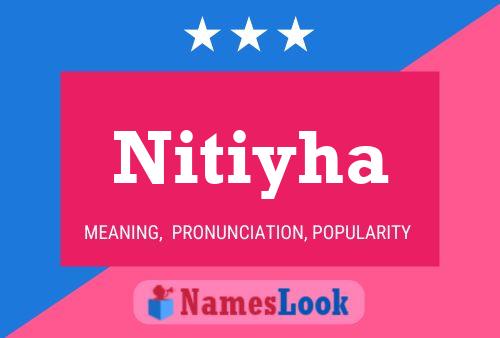 ملصق اسم Nitiyha