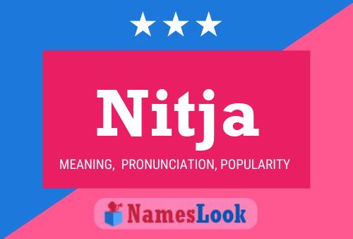 ملصق اسم Nitja