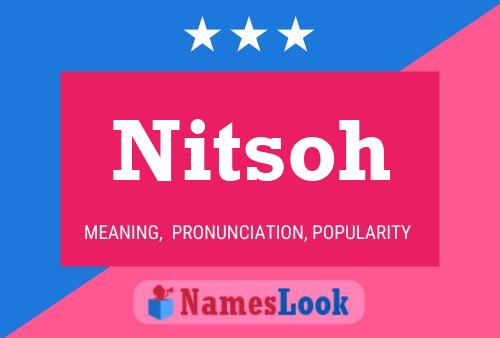 ملصق اسم Nitsoh