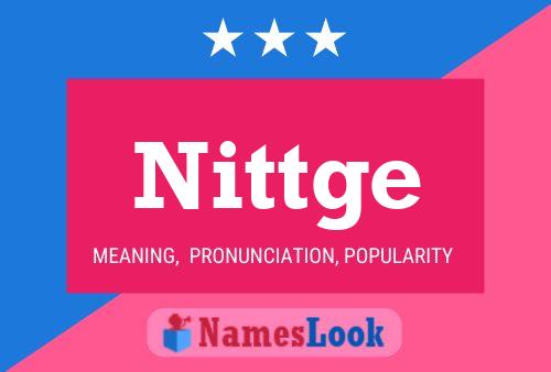 ملصق اسم Nittge