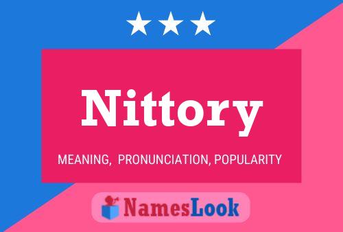 ملصق اسم Nittory