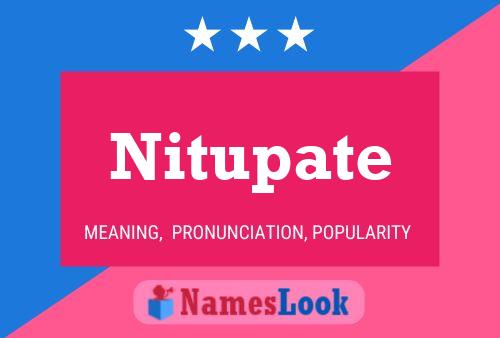 ملصق اسم Nitupate