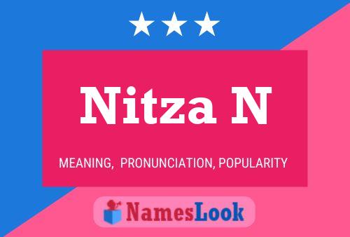 ملصق اسم Nitza N