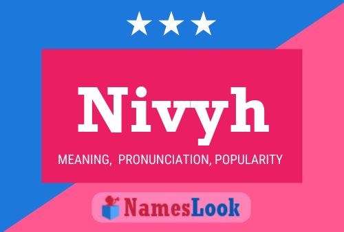 ملصق اسم Nivyh