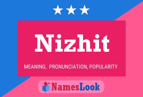 ملصق اسم Nizhit