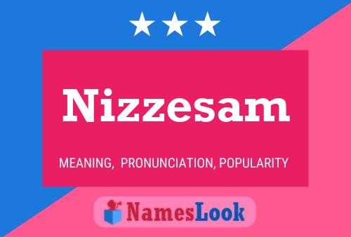 ملصق اسم Nizzesam