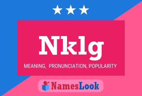 ملصق اسم Nklg