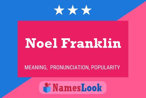 ملصق اسم Noel Franklin