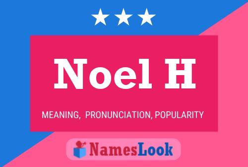 ملصق اسم Noel H