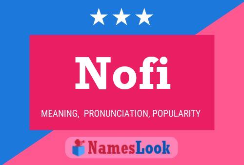 ملصق اسم Nofi