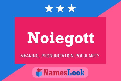 ملصق اسم Noiegott