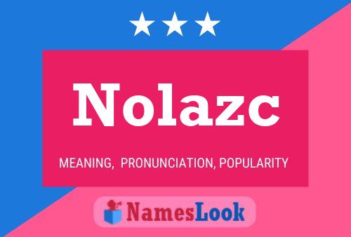 ملصق اسم Nolazc