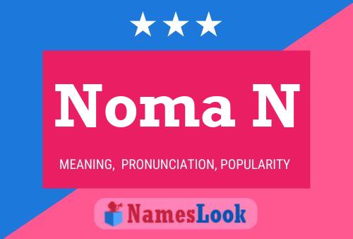 ملصق اسم Noma N