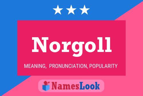 ملصق اسم Norgoll