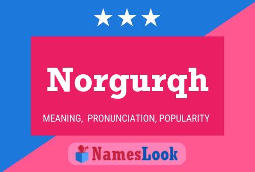 ملصق اسم Norgurqh