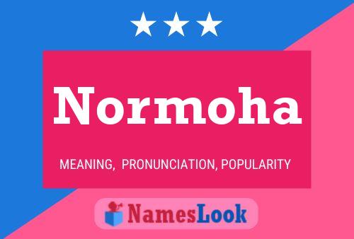 ملصق اسم Normoha