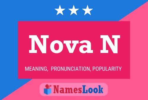 ملصق اسم Nova N