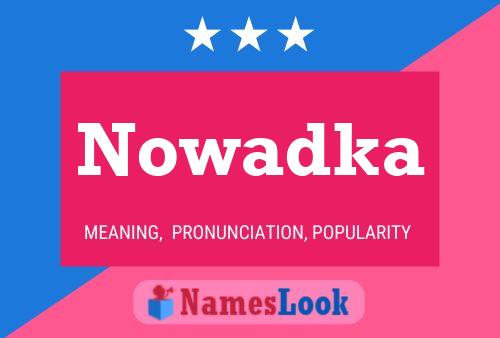 ملصق اسم Nowadka