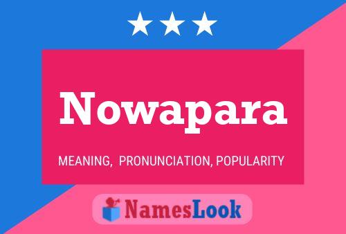 ملصق اسم Nowapara