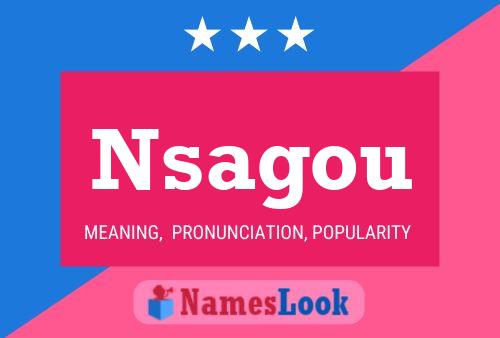 ملصق اسم Nsagou