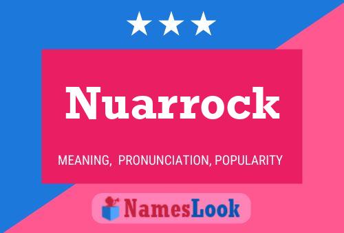 ملصق اسم Nuarrock