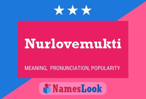 ملصق اسم Nurlovemukti