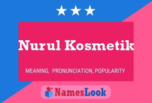 ملصق اسم Nurul Kosmetik