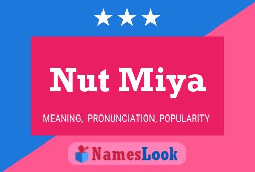 ملصق اسم Nut Miya