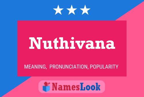 ملصق اسم Nuthivana