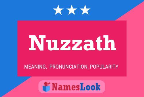 ملصق اسم Nuzzath