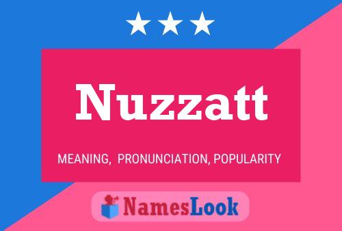 ملصق اسم Nuzzatt