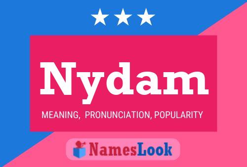 ملصق اسم Nydam