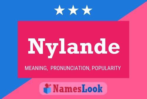 ملصق اسم Nylande