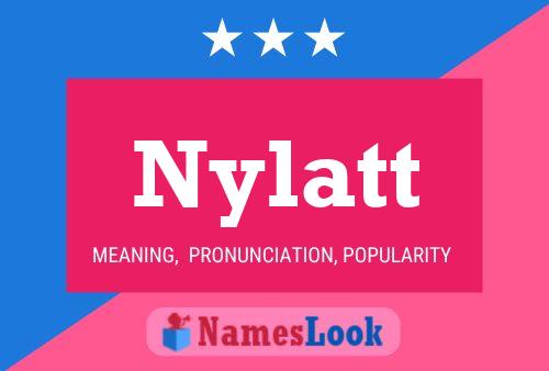 ملصق اسم Nylatt