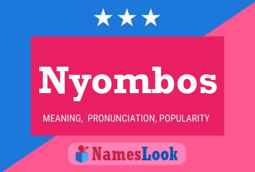 ملصق اسم Nyombos