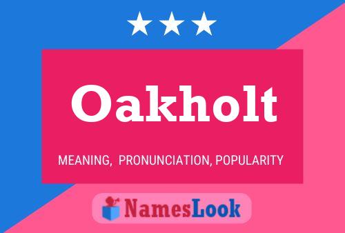 ملصق اسم Oakholt