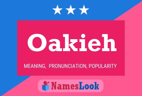 ملصق اسم Oakieh